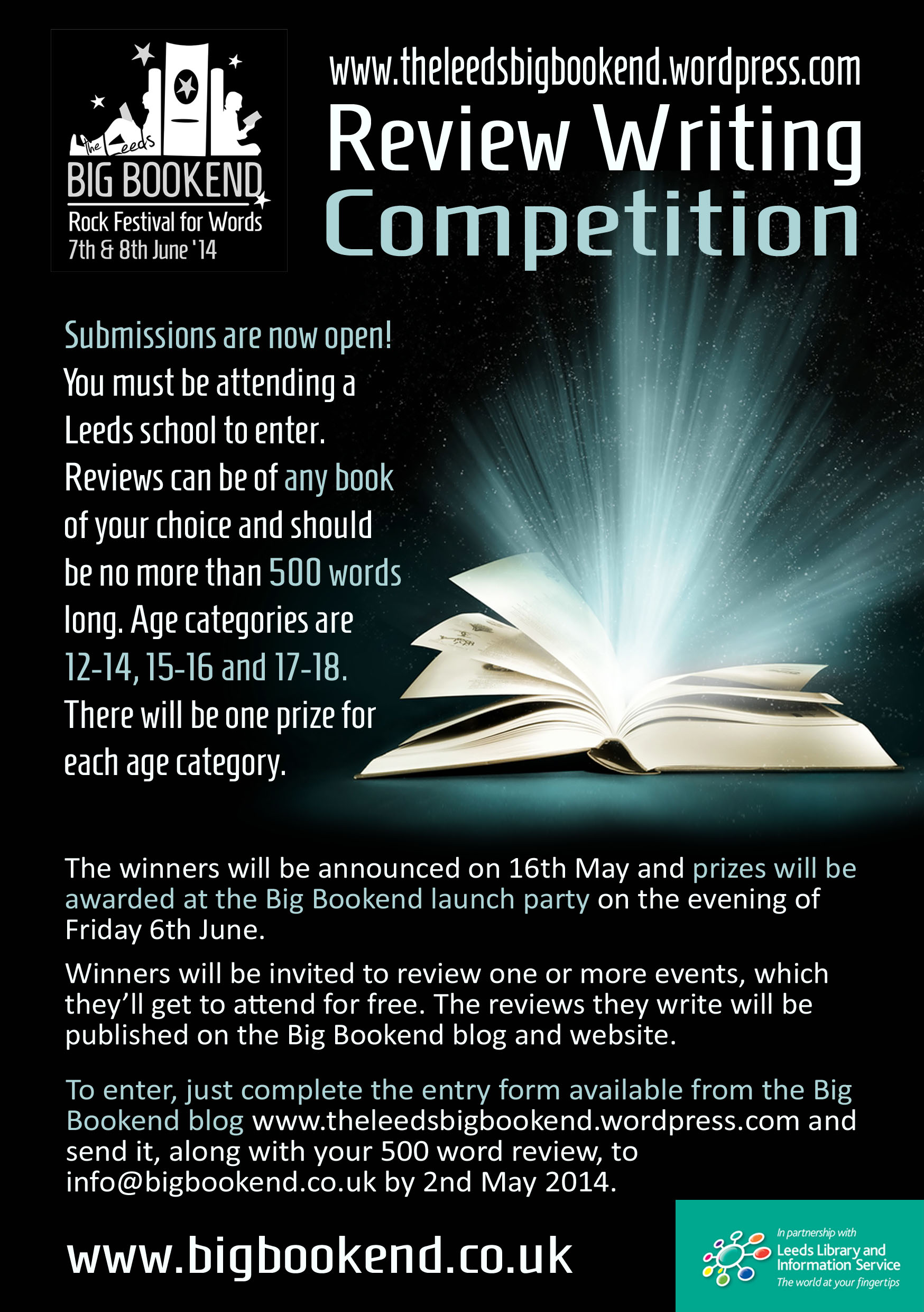 BBE YA competition flyer copy