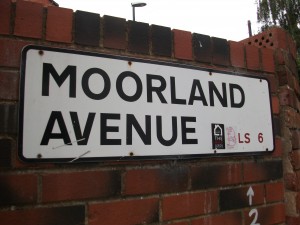 Moorland Avenue, Bell’s home in Leeds, two minutes from the University